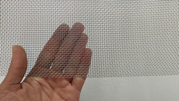 Plasa sita inox mesh 10 fir 0.6mm ochi 1.94mm