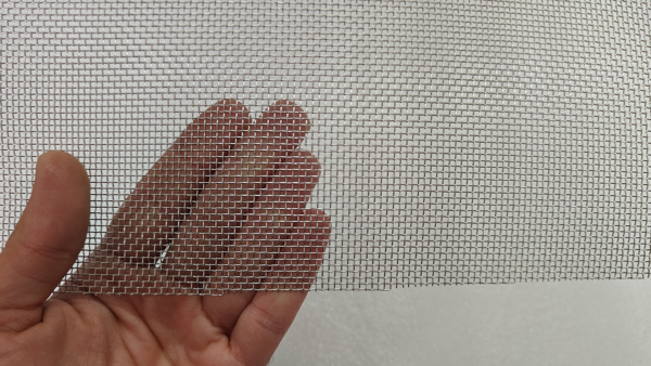Plasa sita inox mesh 12 fir 0.5mm ochi 1.61mm