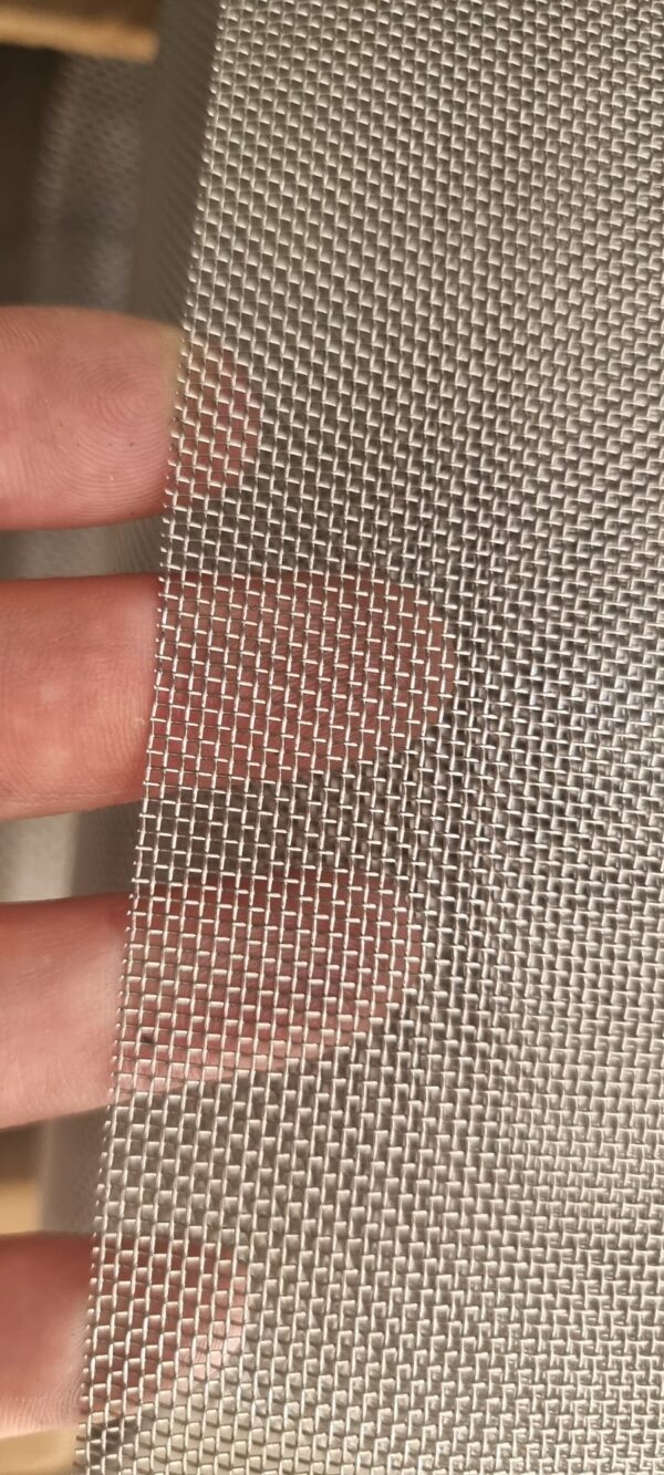 Sita plasa inox Mesh 18 fir 0.4mm ochi 1.01mm