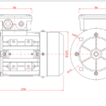 Dimensiune motor 63B5 3