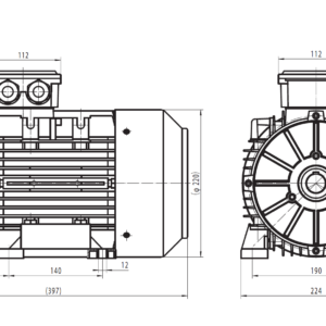 Dimensiuni motor 112B3 1