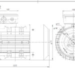 Dimensiuni motor 90B14